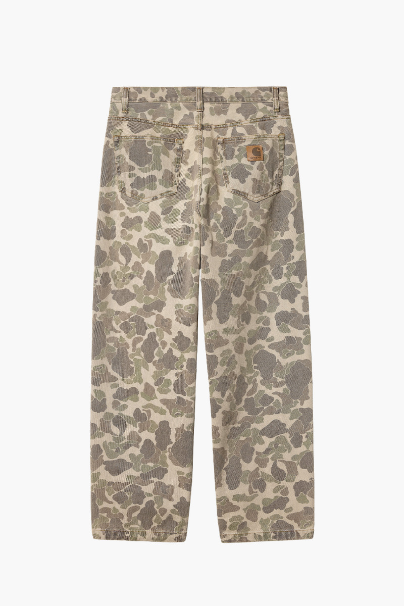 Duck landon pant camo Black bleached