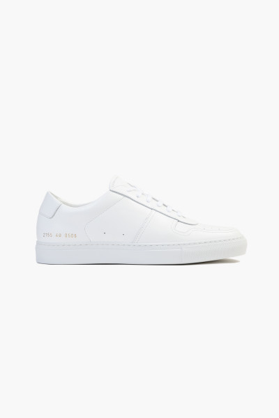 Bball low in leather White