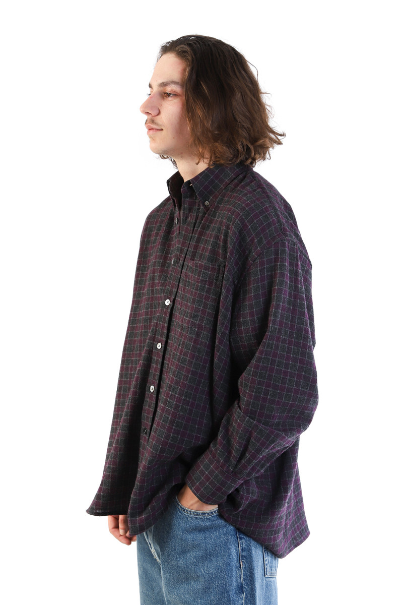 Borrowed bd shirt Sophomore rural wool