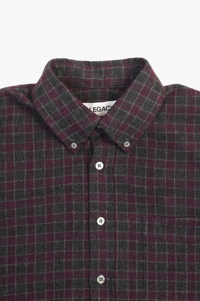 Borrowed bd shirt Sophomore rural wool