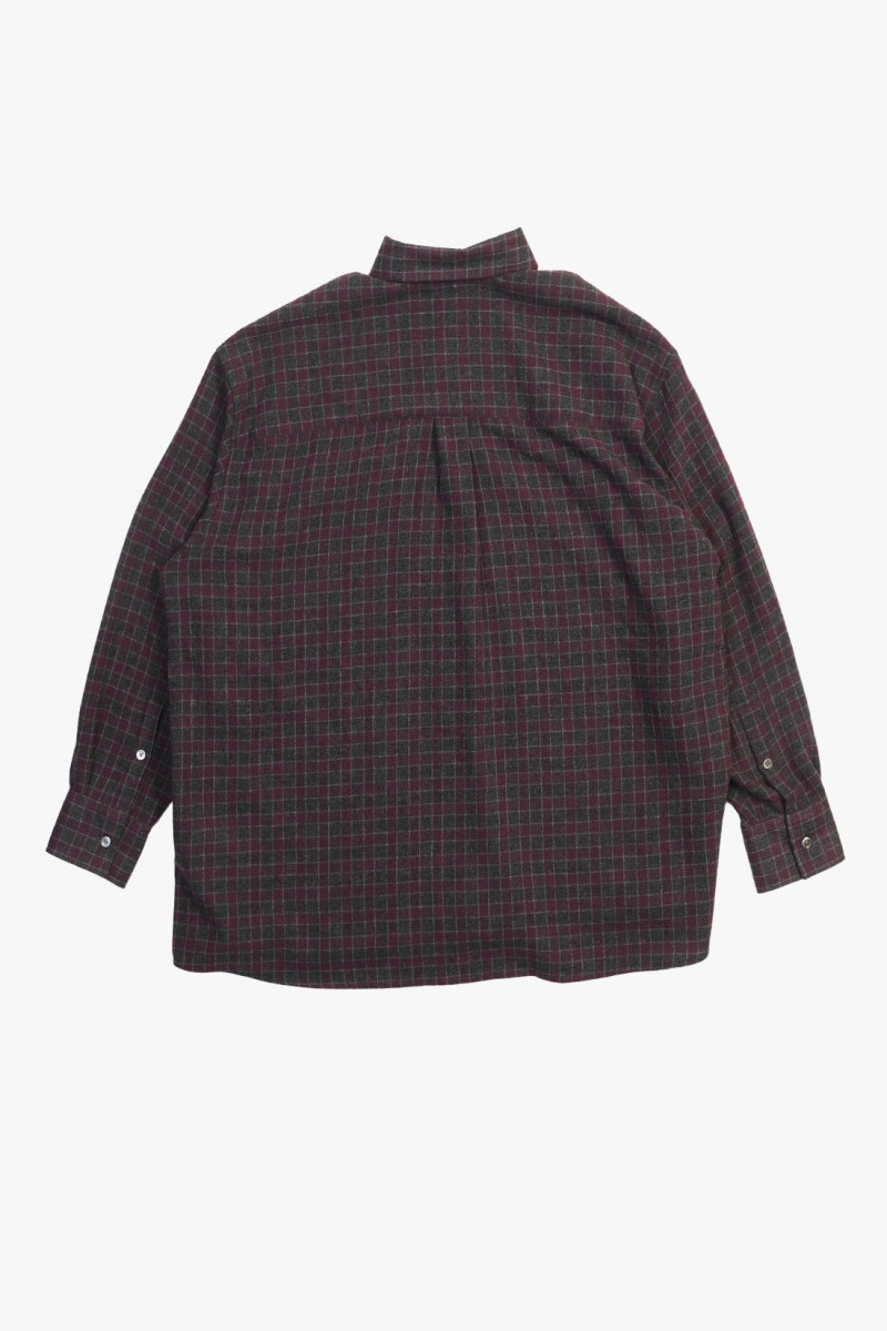 Borrowed bd shirt Sophomore rural wool