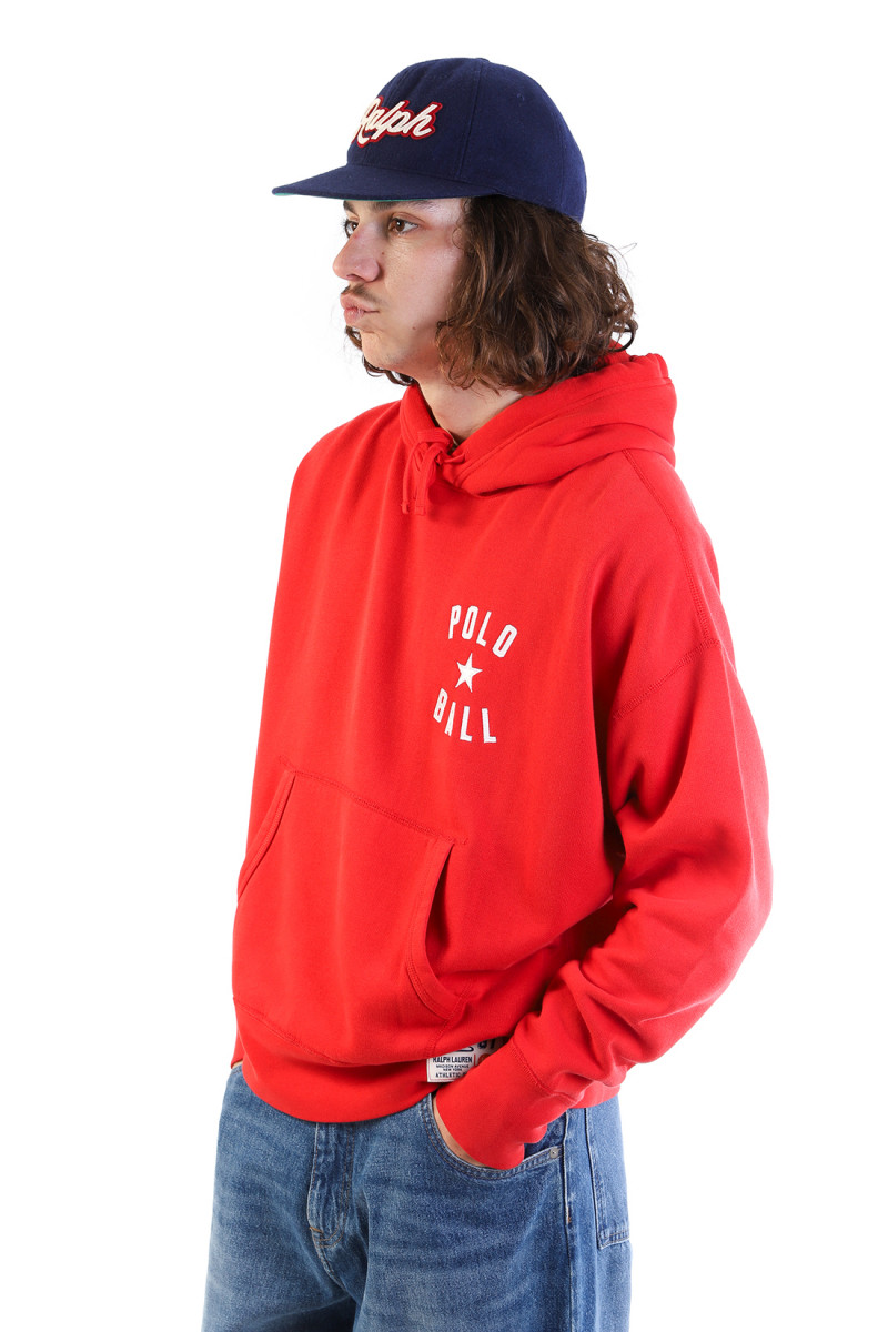 Vintage fit polo ball hoodie Rl 2000 red