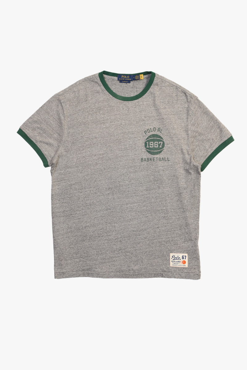 Classic fit logo tee Dk vintage heather