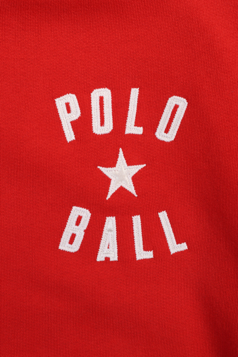 Vintage fit polo ball hoodie Rl 2000 red