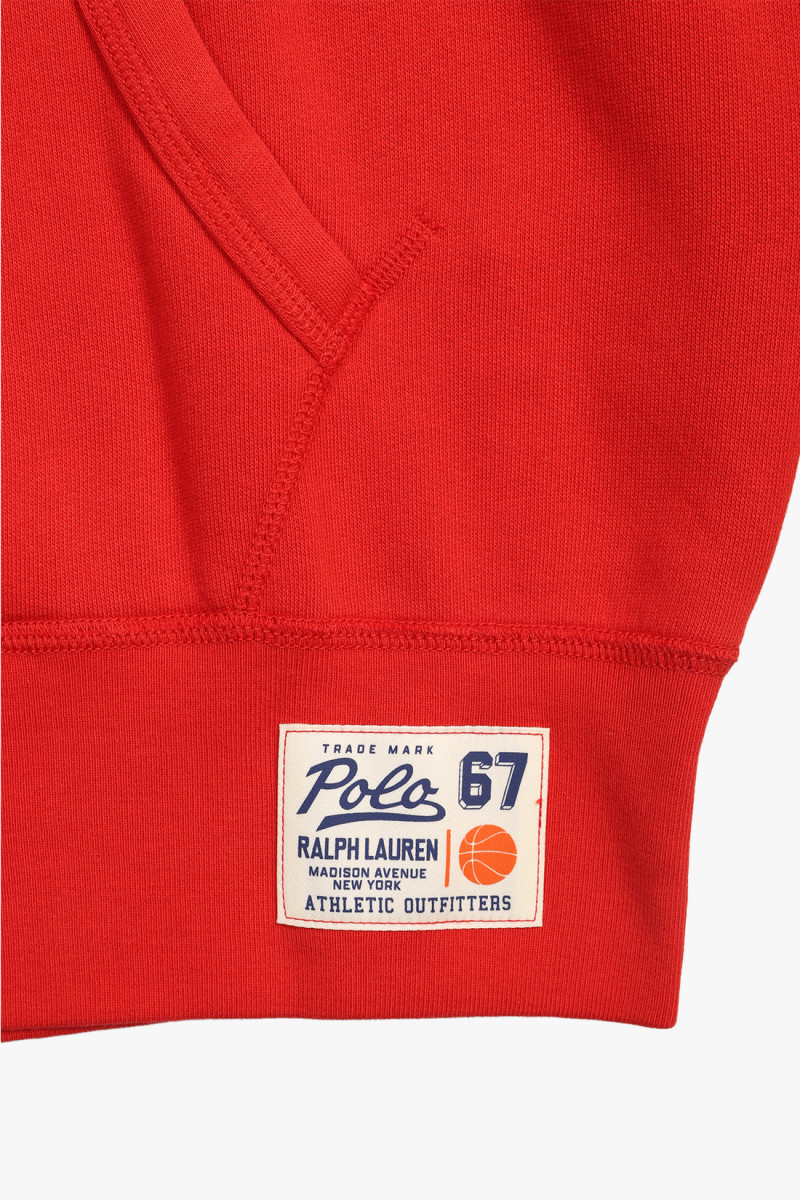 Vintage fit polo ball hoodie Rl 2000 red