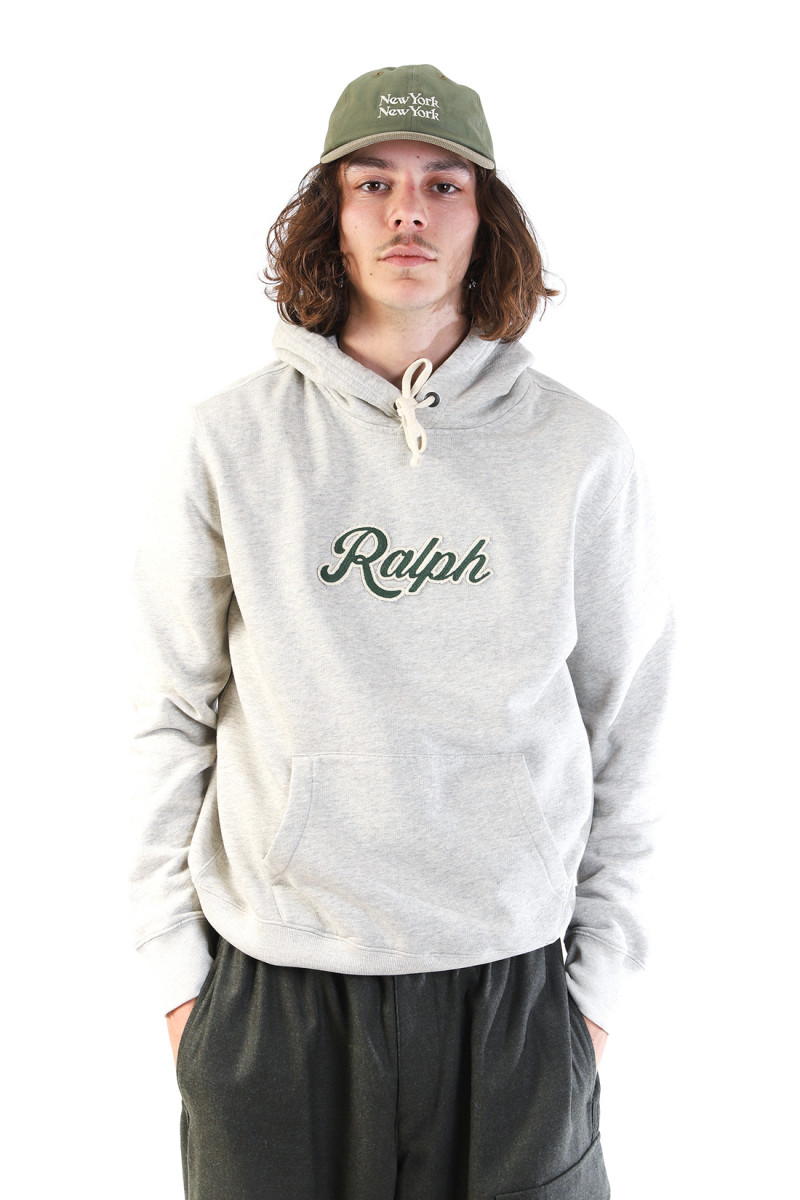 The ralph hoodie Lt sport heather