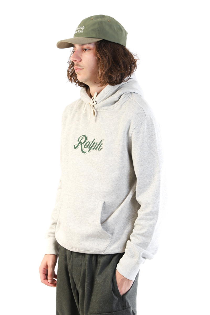 The ralph hoodie Lt sport heather