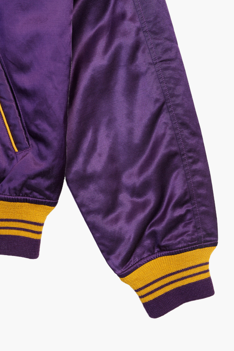 Satin varsity-inspired jacket Champion purple x