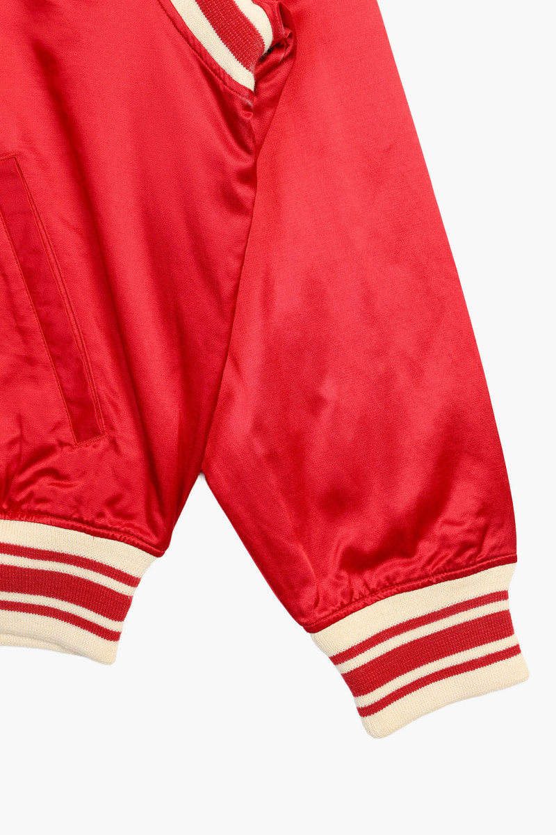 Polo ball satin rally jacket Ralph red