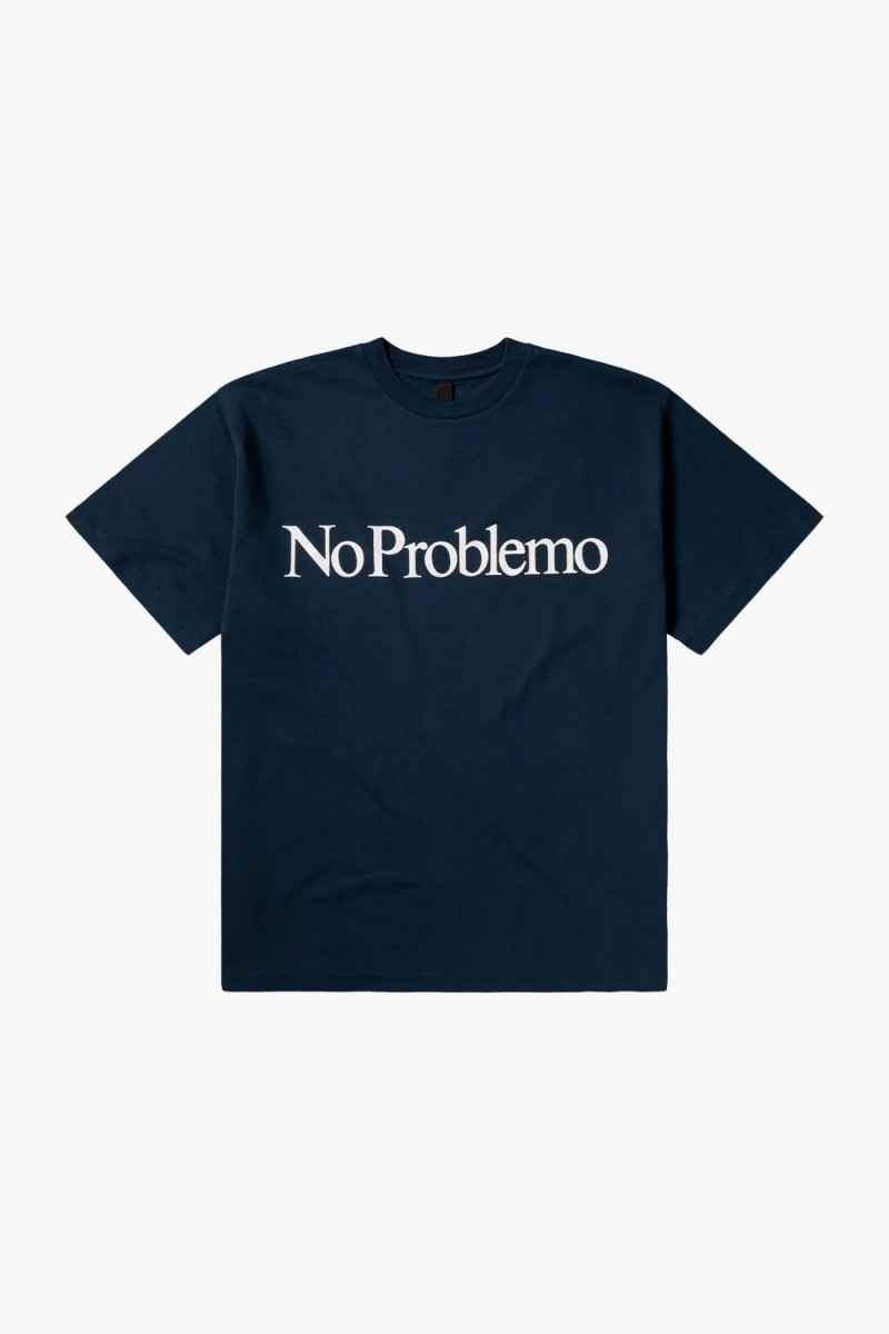 No problemo ss tee Navy