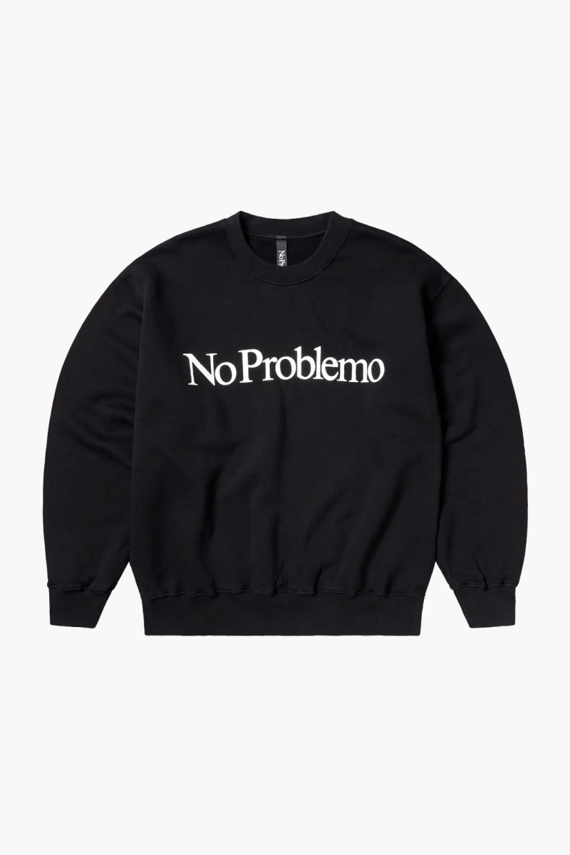 No problemo sweatshirt Black