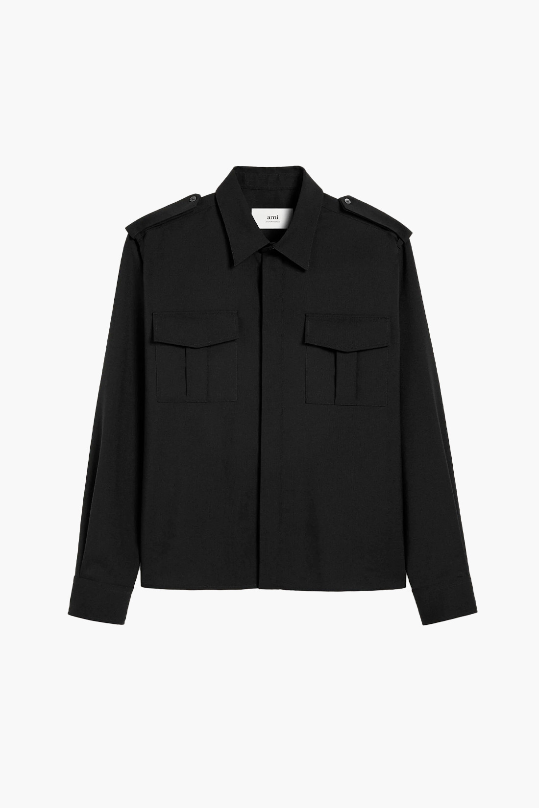 Military shirt Black