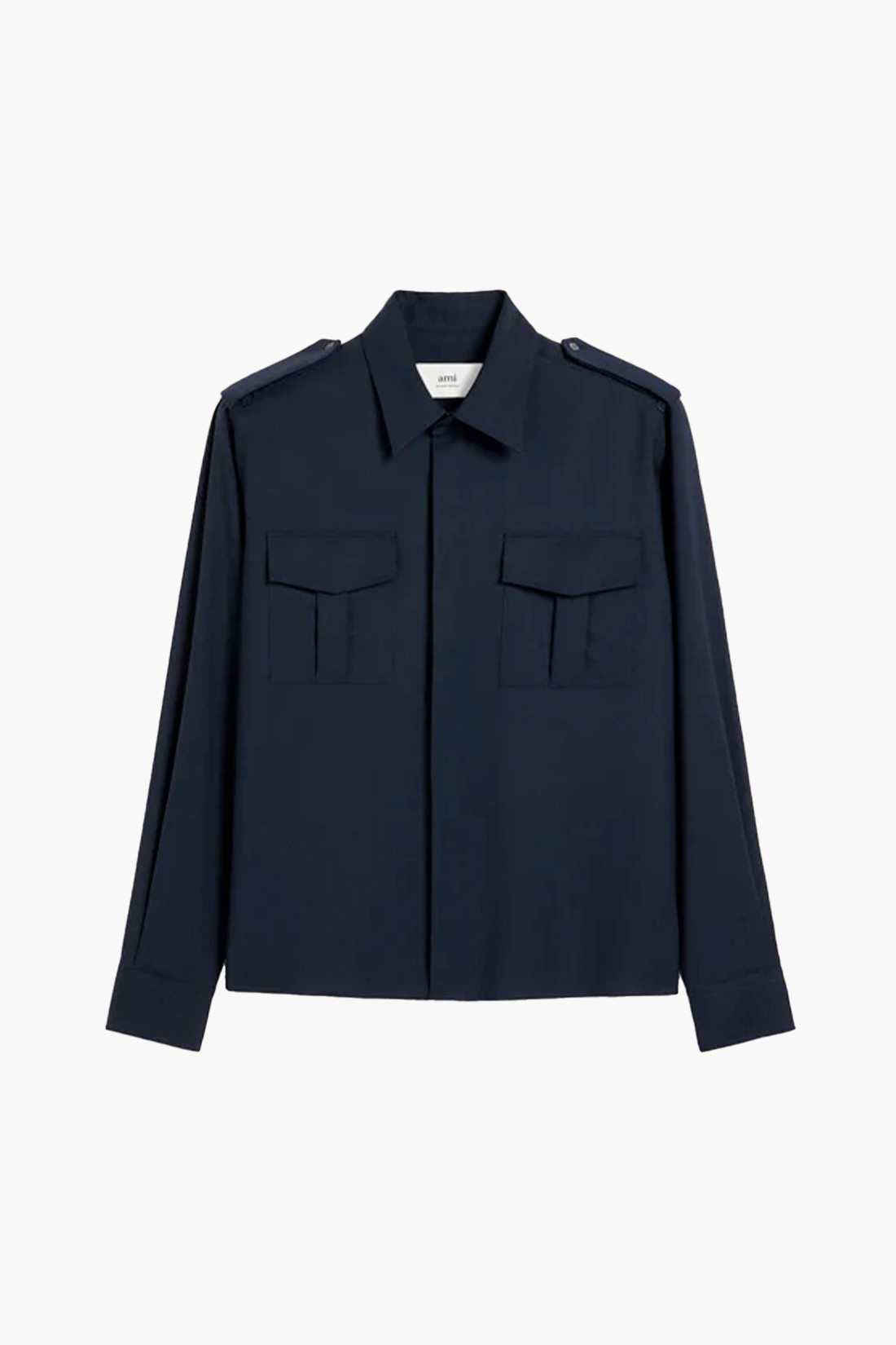 Military shirt Navy blue