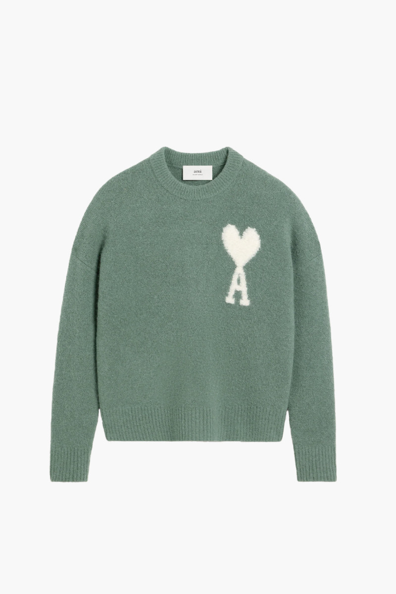 Pull col rond ami de coeur Antique clay