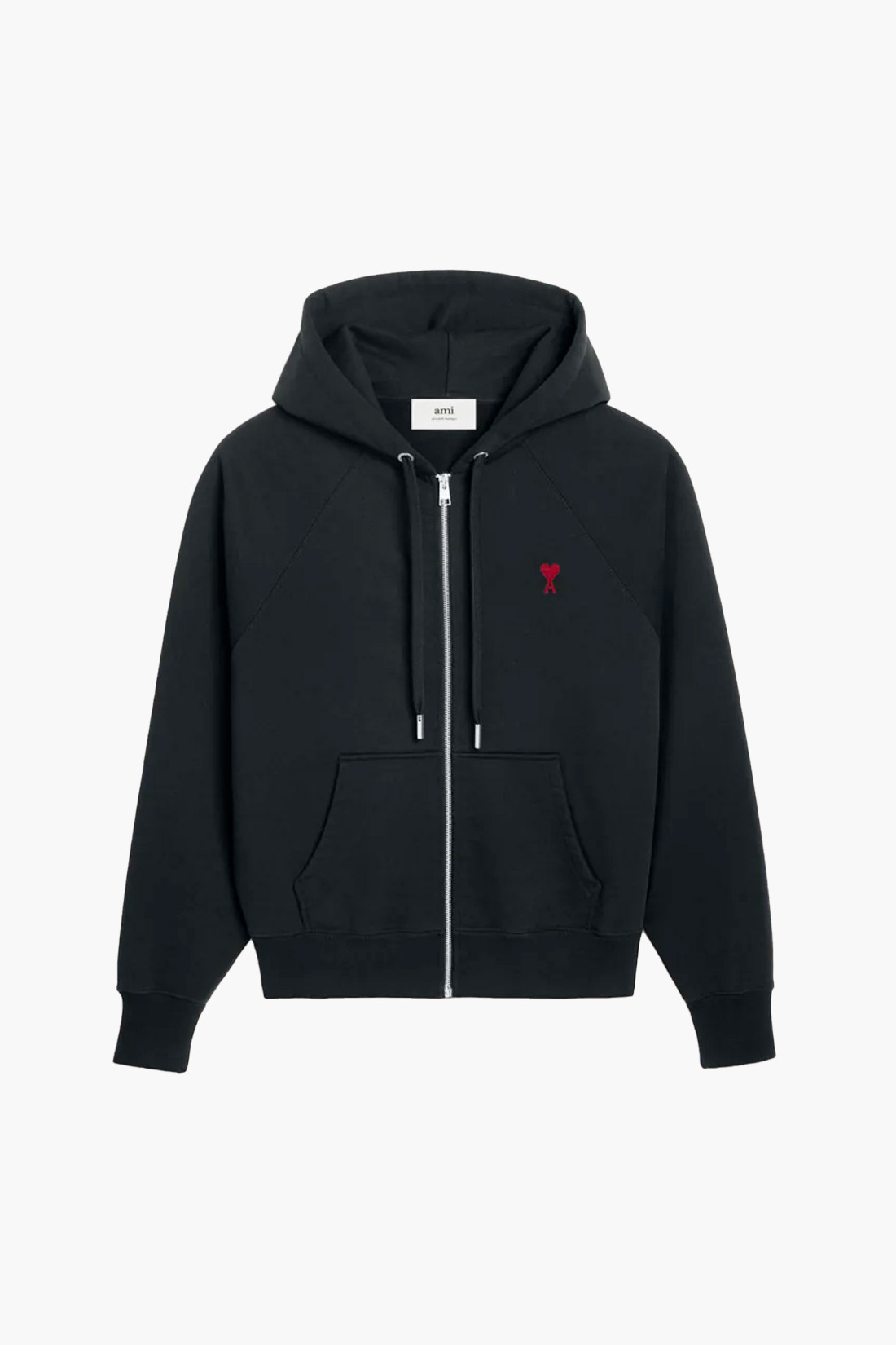 Hoodie zippe ami de coeur Black