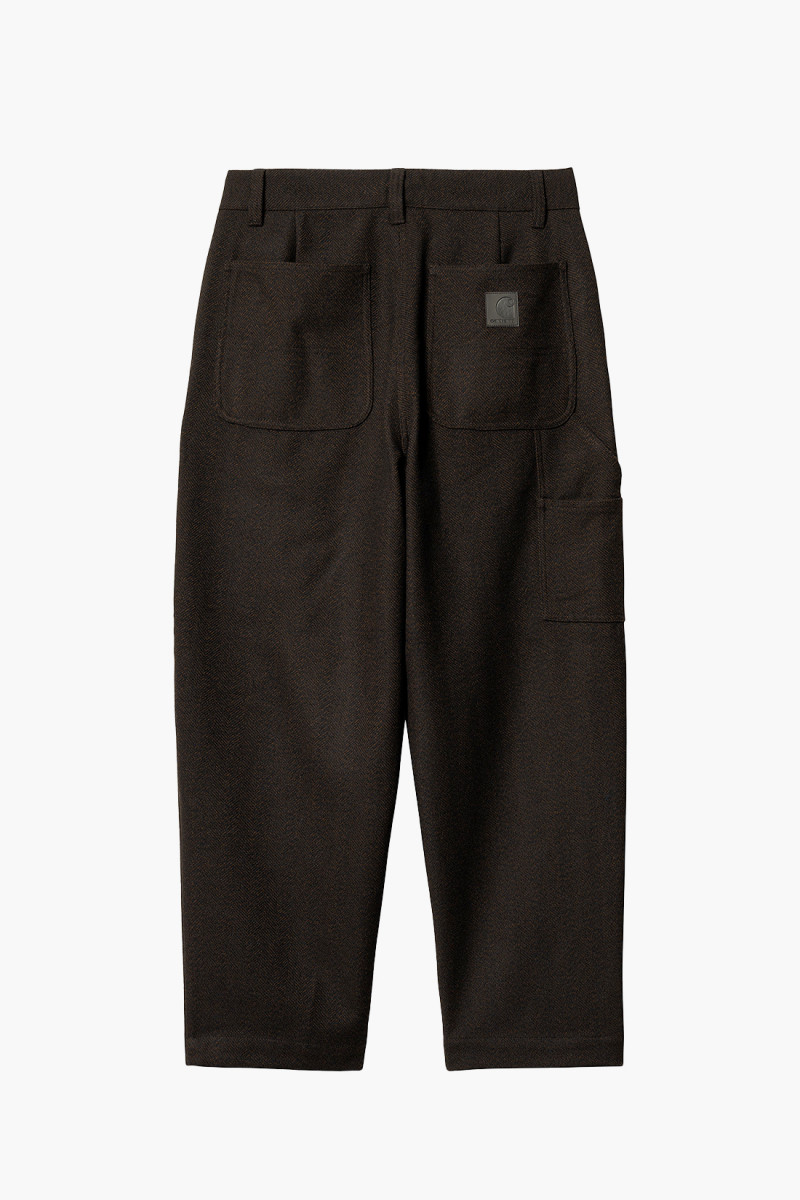 Truman pant Chocolate/black