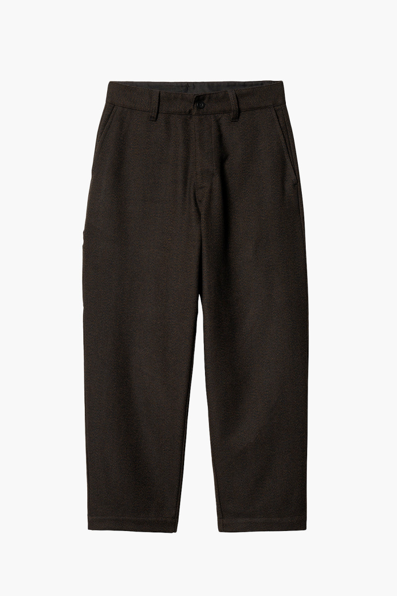 Truman pant Chocolate/black