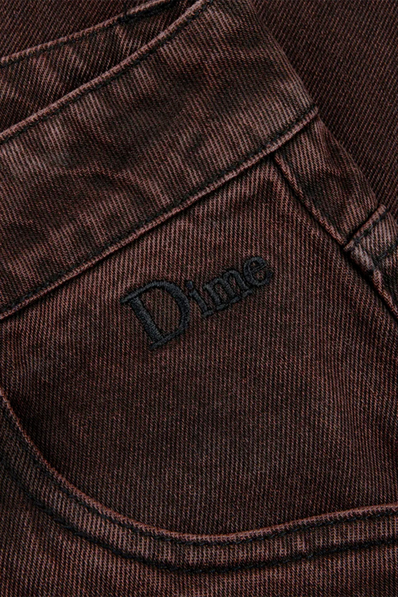 Classic baggy denim Sandblasted copper