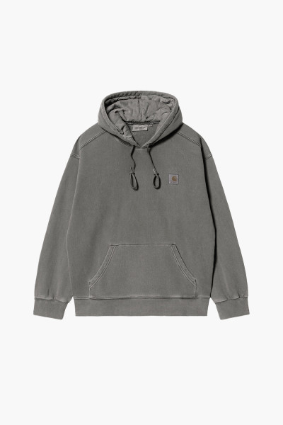 Carhartt wip Hooded vista sweat Graphite - GRADUATE STORE