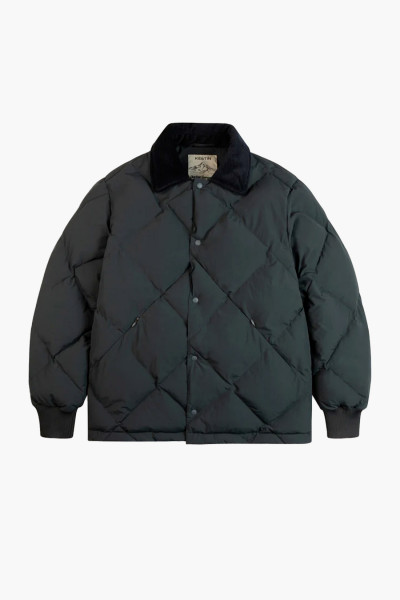 Kestin Dunbar padded jacket Charcoal - GRADUATE STORE