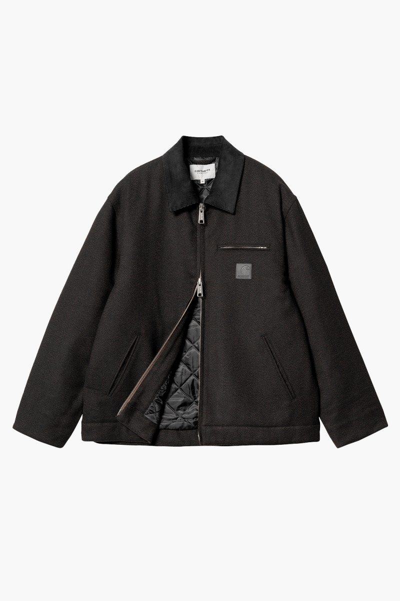 Truman coat Chocolate/black