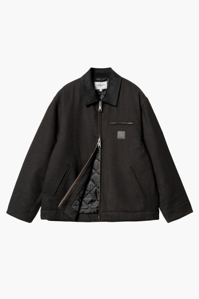 Carhartt wip Truman coat Chocolate/black - GRADUATE STORE