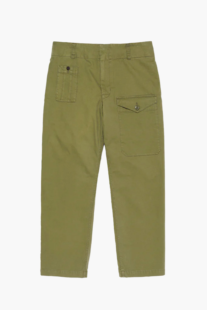 Straight cargo pants hm28pt014 Olive drab