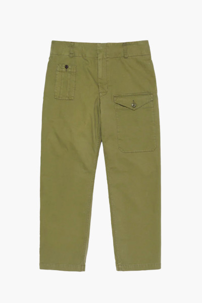 Human made Straight cargo pants hm28pt014 Olive drab - GRADUATE ...