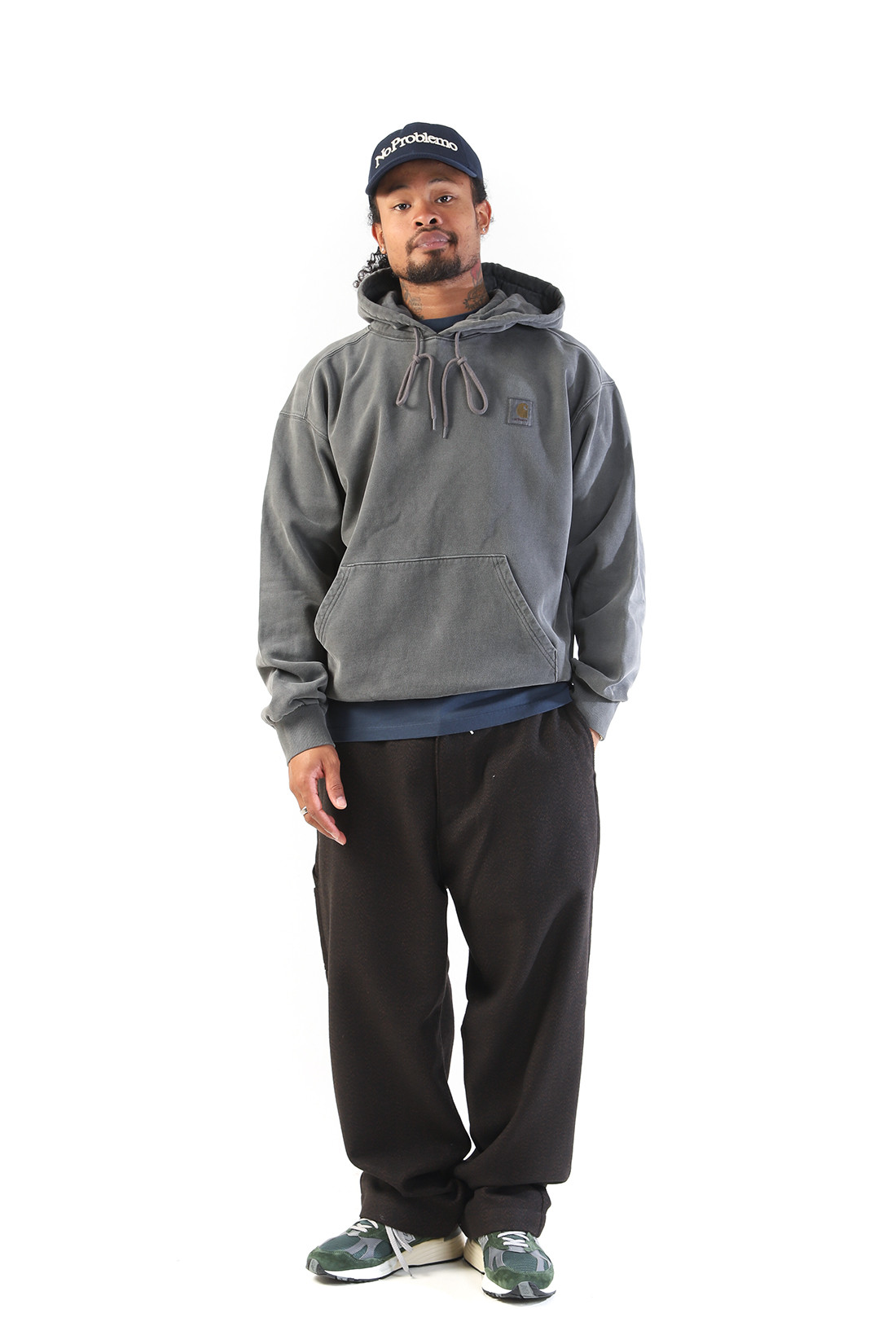 Hooded vista sweat Graphite