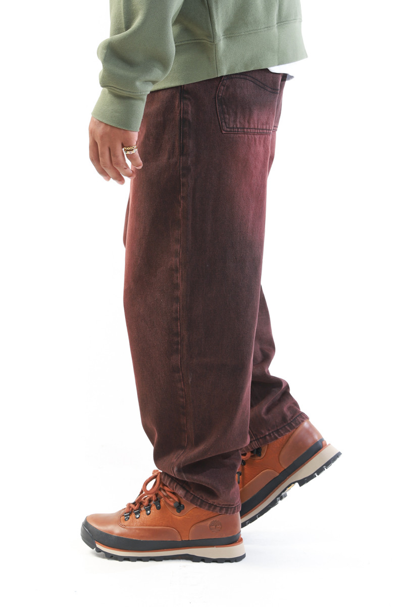 Classic baggy denim Sandblasted copper