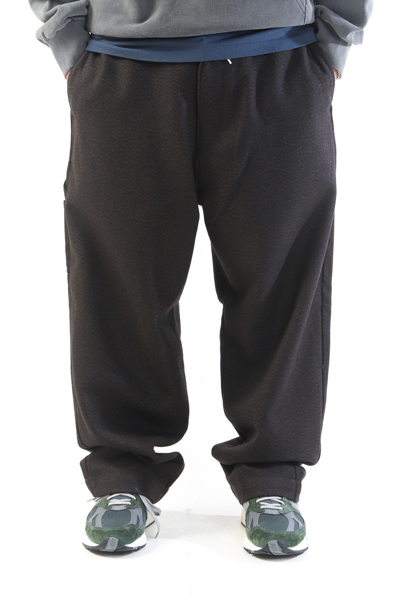 Truman pant Chocolate/black