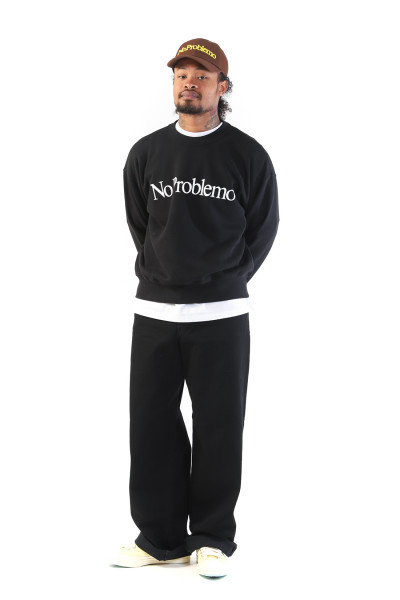 No problemo sweatshirt Black