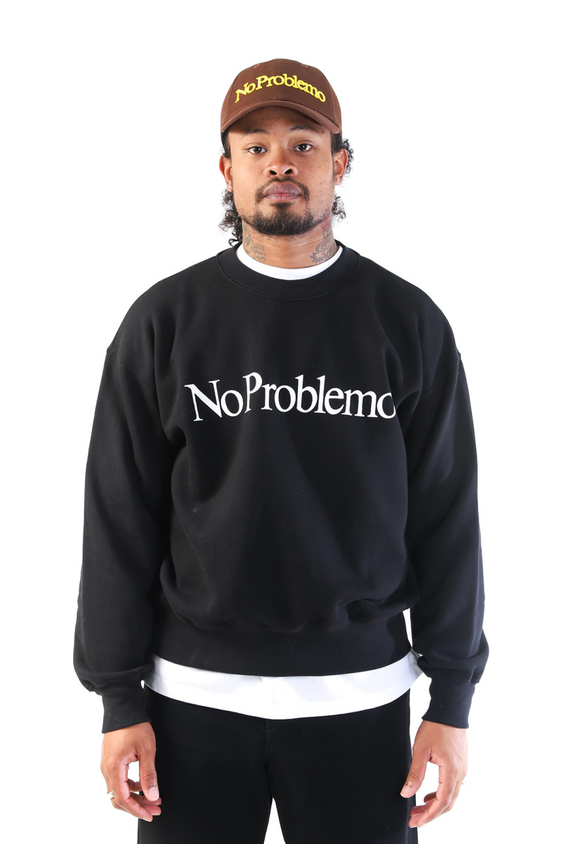 No problemo sweatshirt Black