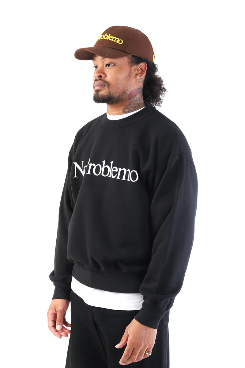 No problemo sweatshirt Black