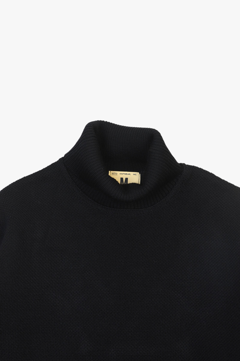 Pull youri col roule Noir