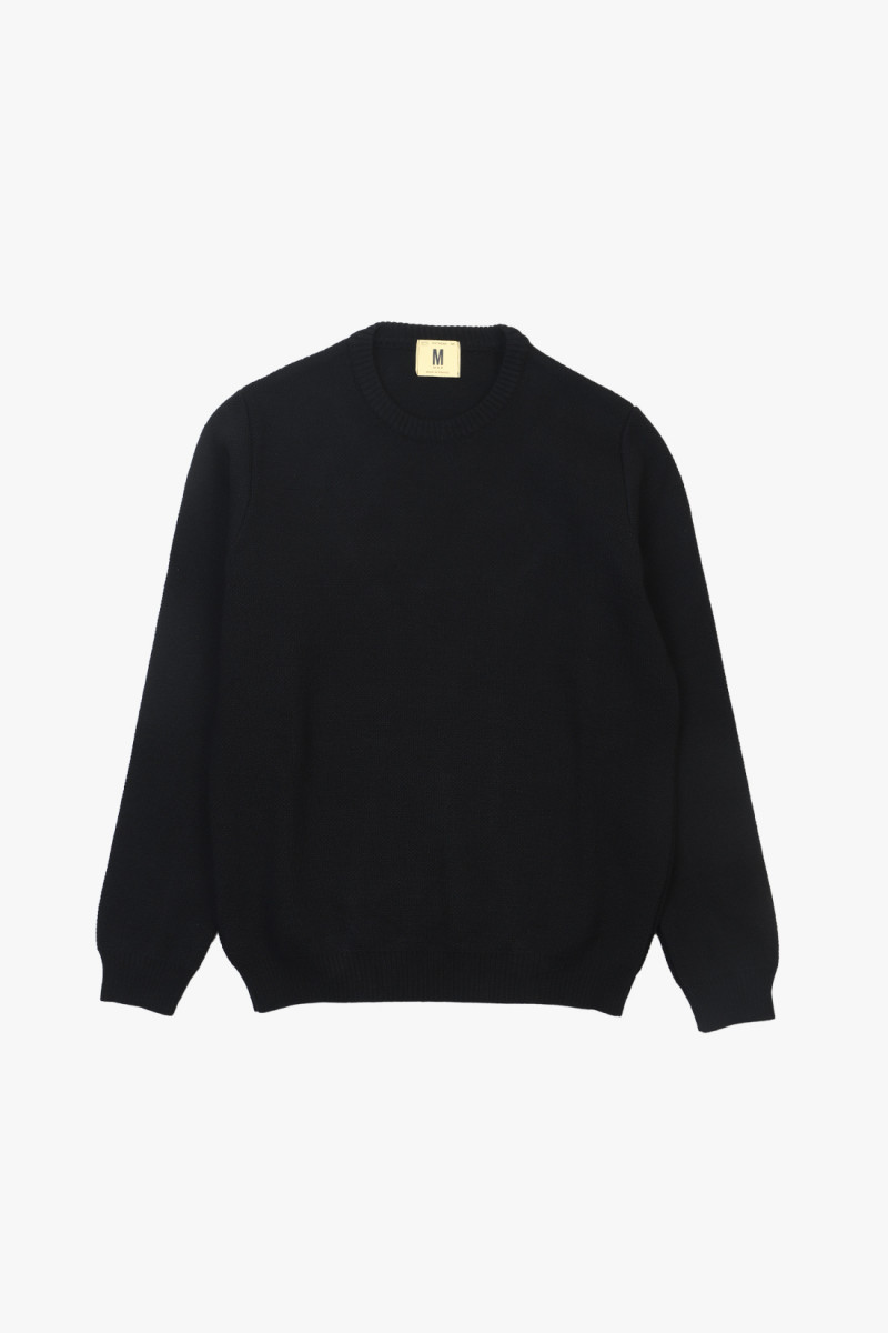 Pull youri col rond Noir