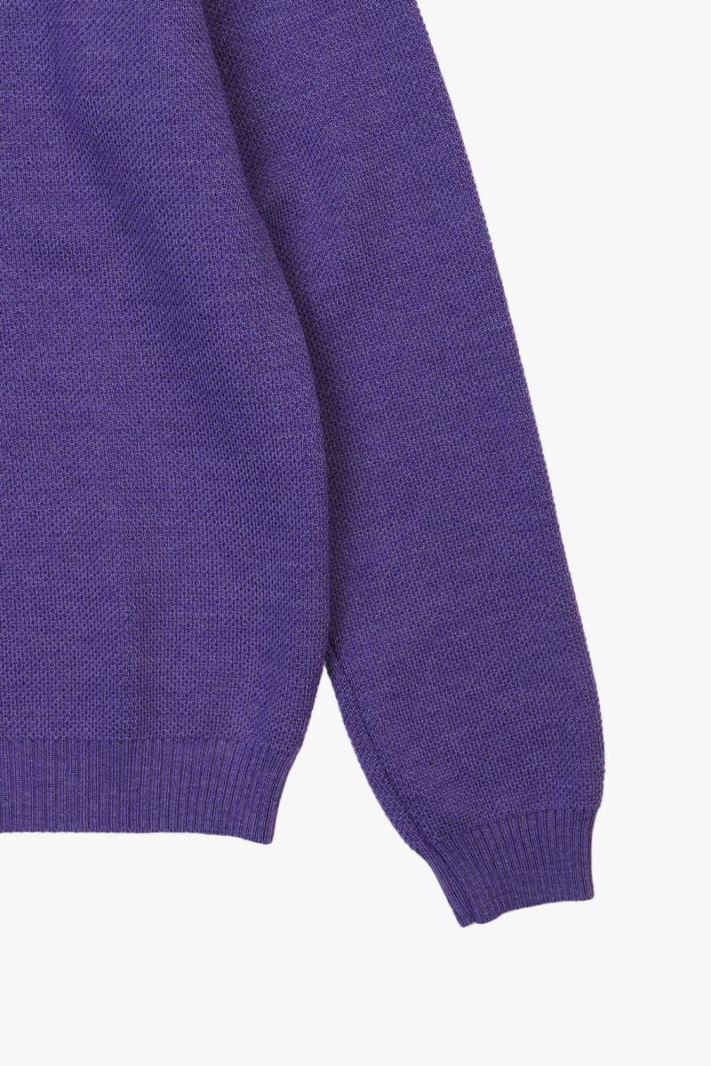 Pull youri col rond Violet