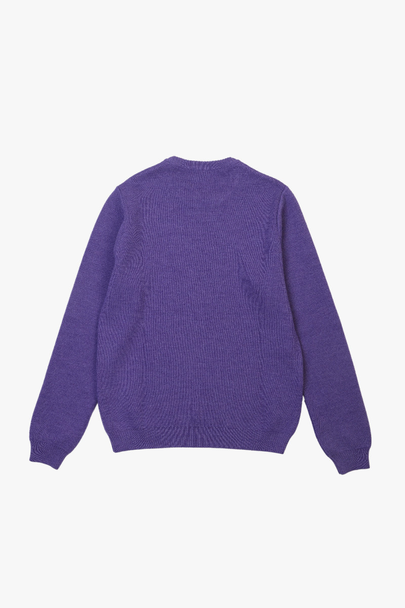 Pull youri col rond Violet