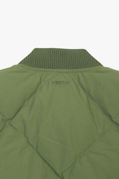 Kestin Linton padded vest Grass green - GRADUATE STORE