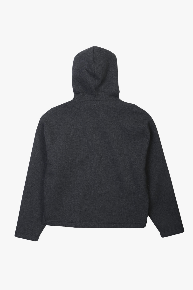 Luxury jersey hoodie Dark grey