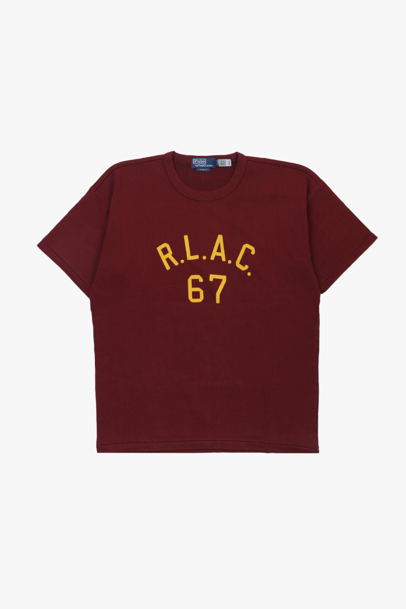 Vintage fit jersey graphic tee Classic wine