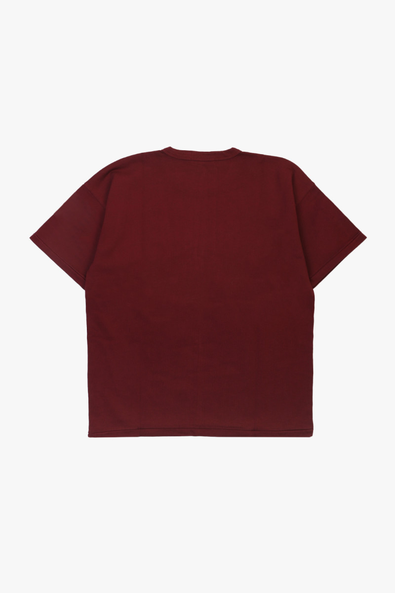 Vintage fit jersey graphic tee Classic wine