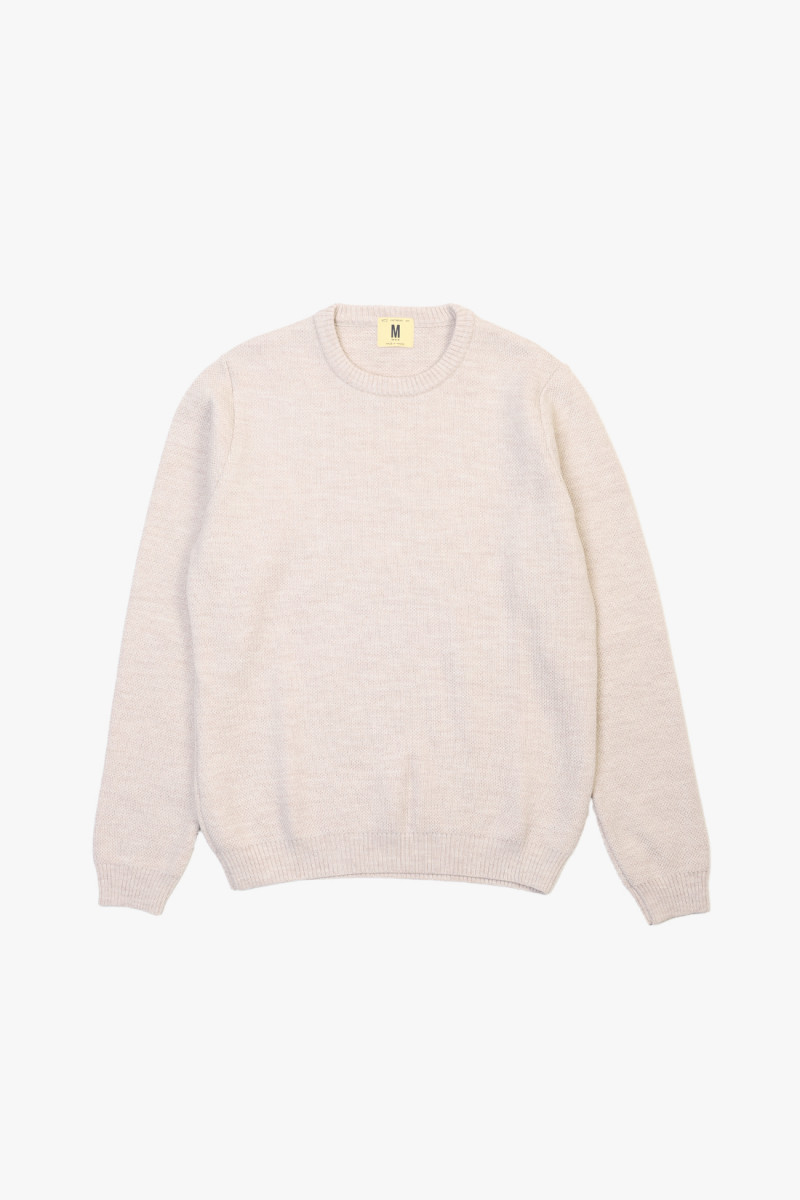 Pull youri col rond Naturel