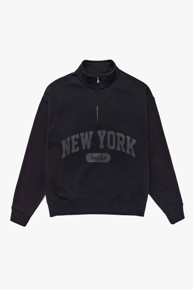 Script quarter zip Black