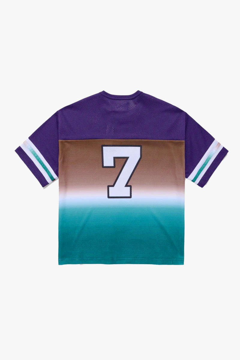 Mesh football jersey Brown multi