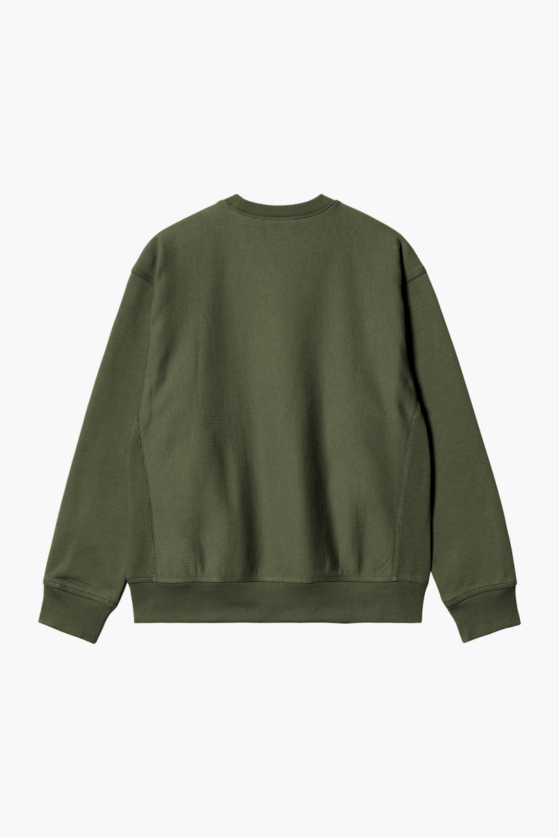 American script sweatshirt Tarragon