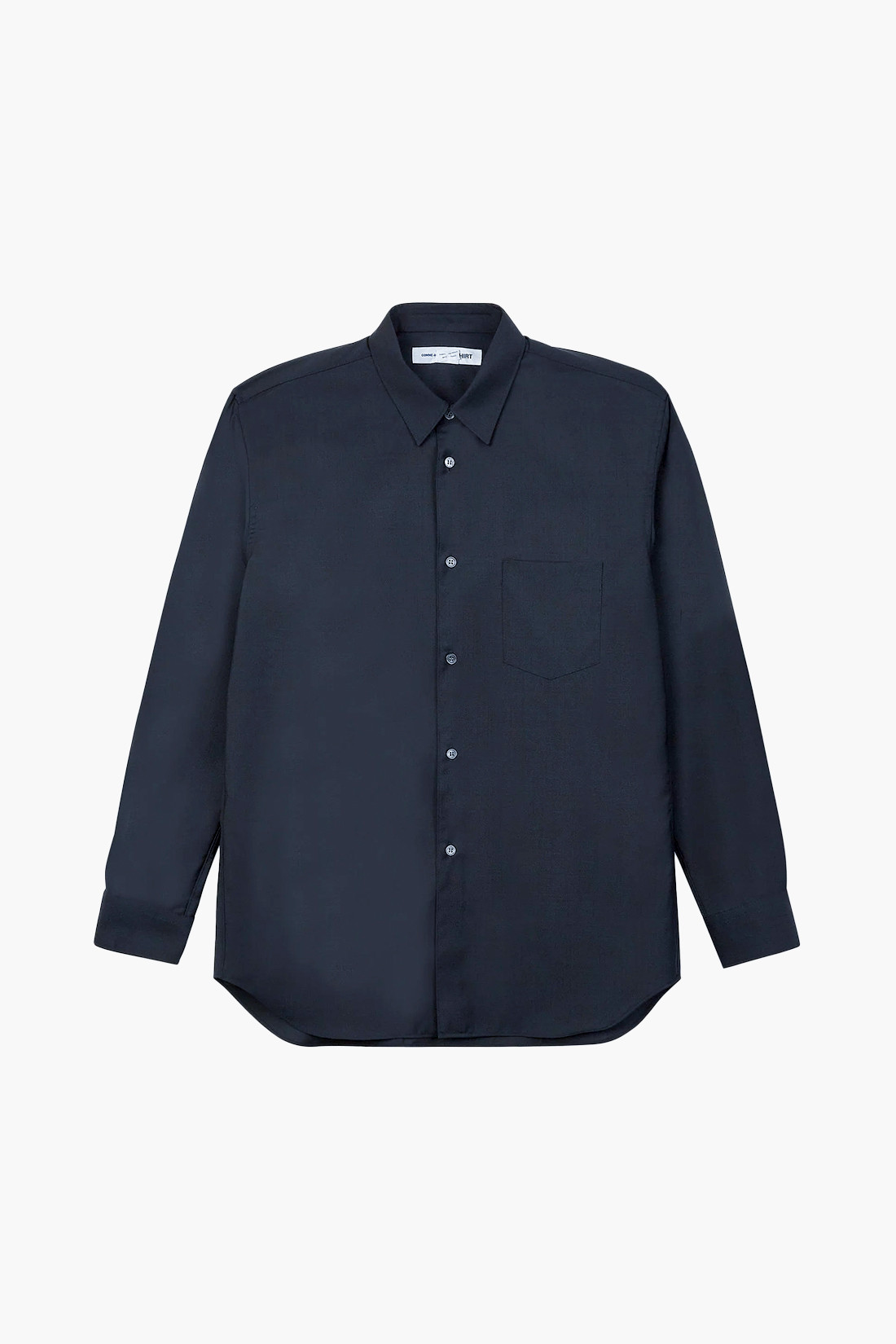 Mens shirt woven Navy 2