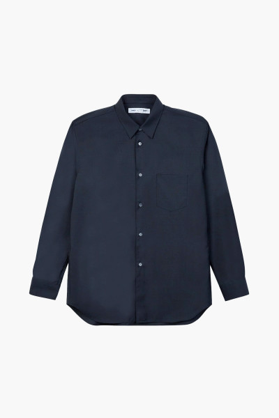 Mens shirt woven Navy 2