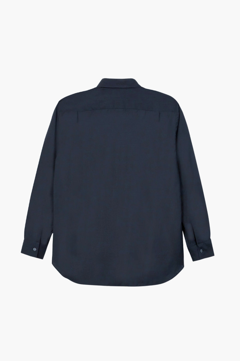 Mens shirt woven Navy 2