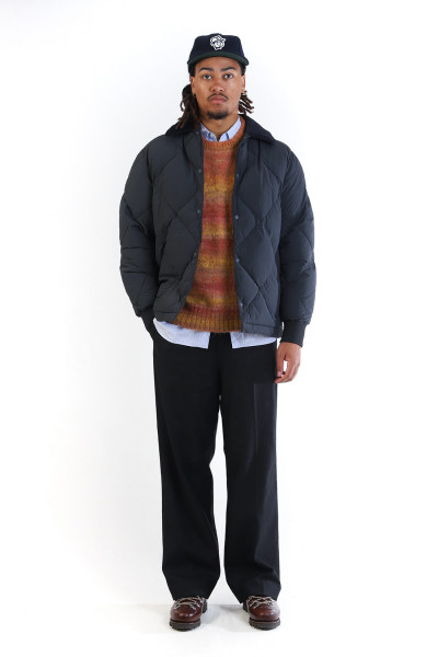 Dunbar padded jacket Charcoal